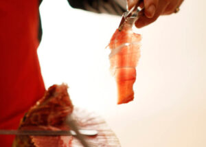 Degustación de jamón ibérico